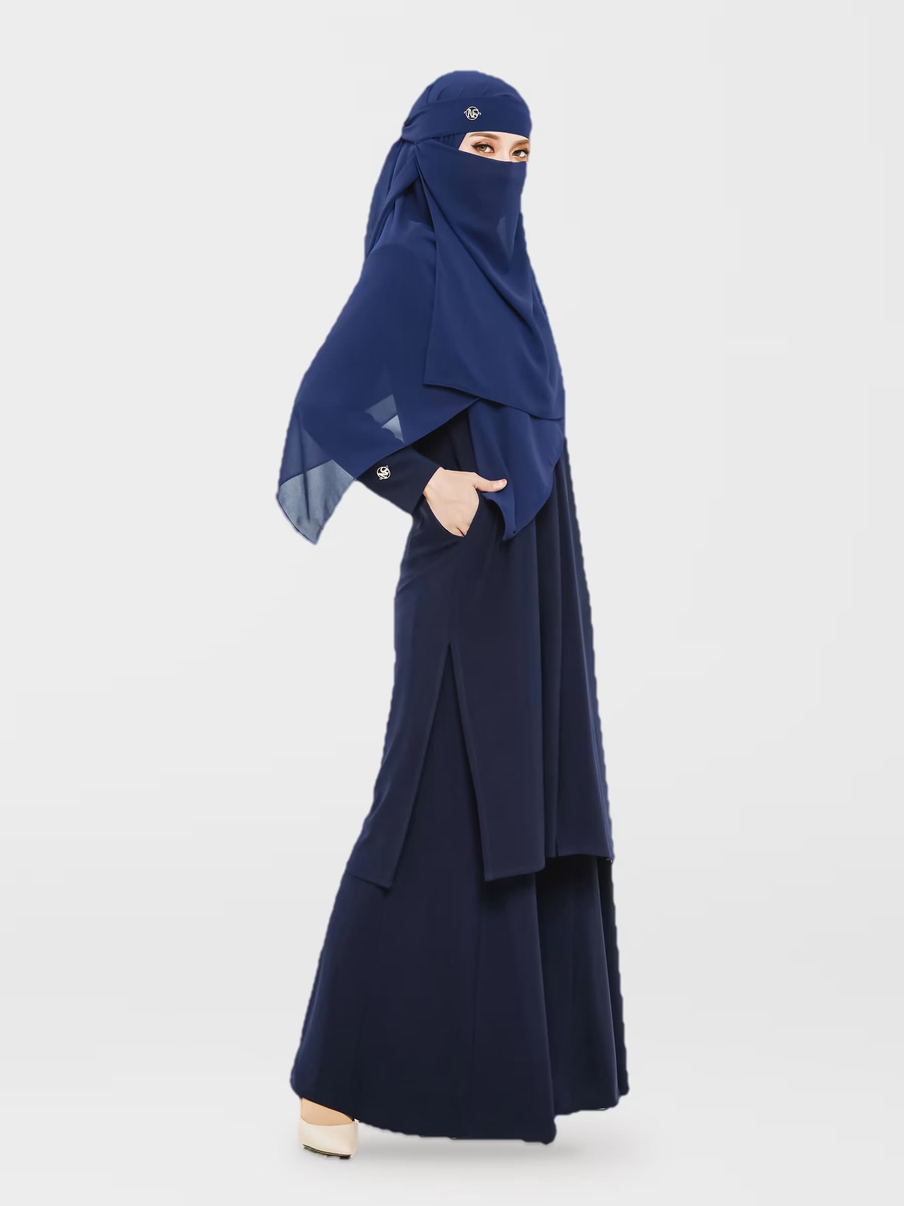 Luvfa™ Ironless Suit — Dark Blue