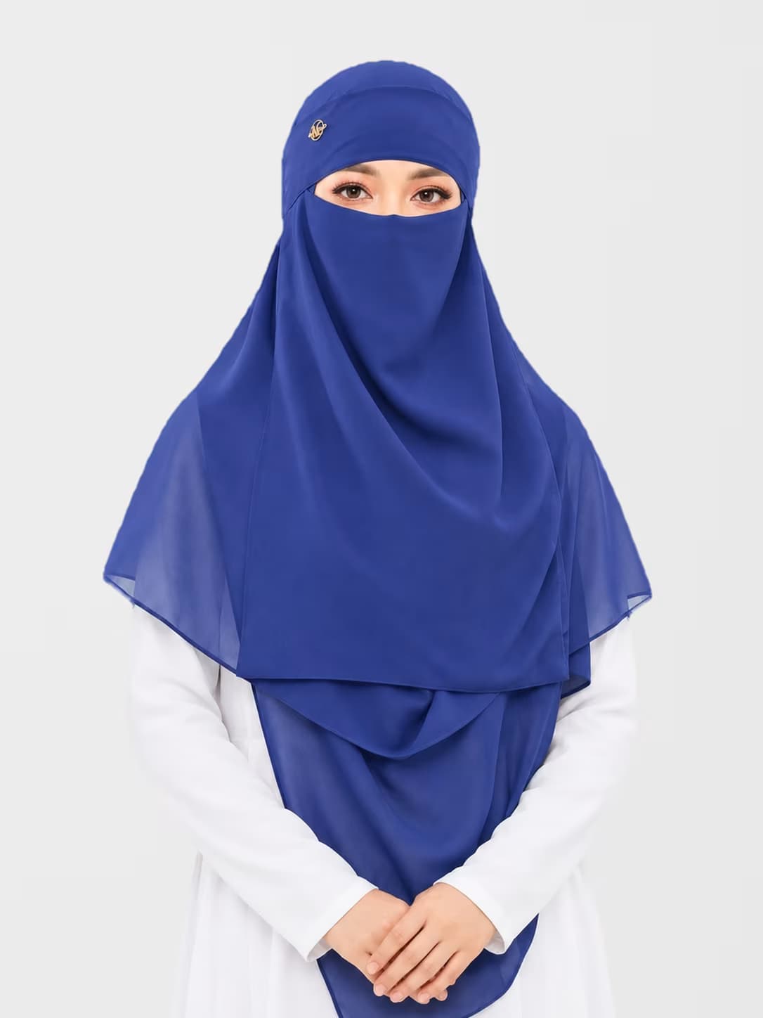 Luvlee™ Bawal Niqab in Royal Blue