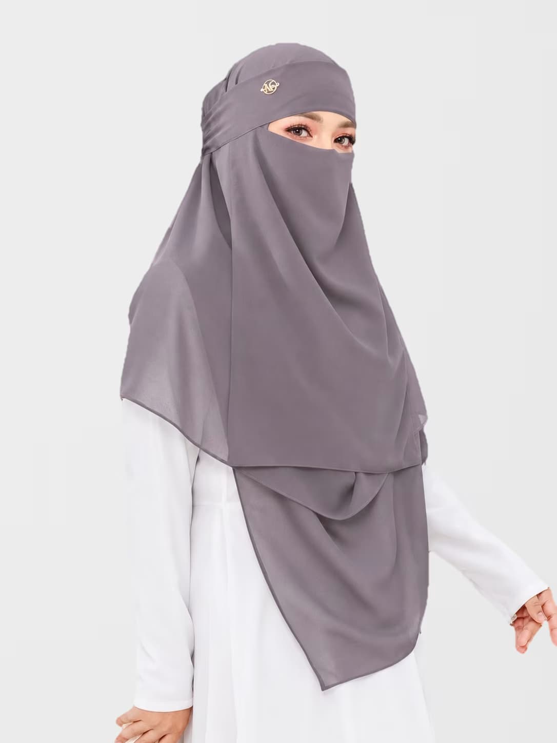 Luvlee™ Bawal Niqab in Lavender