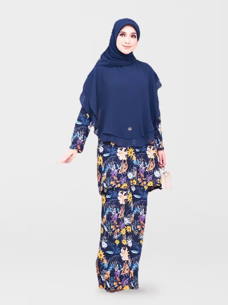 Kurung Permaisuri — Blue Angelica