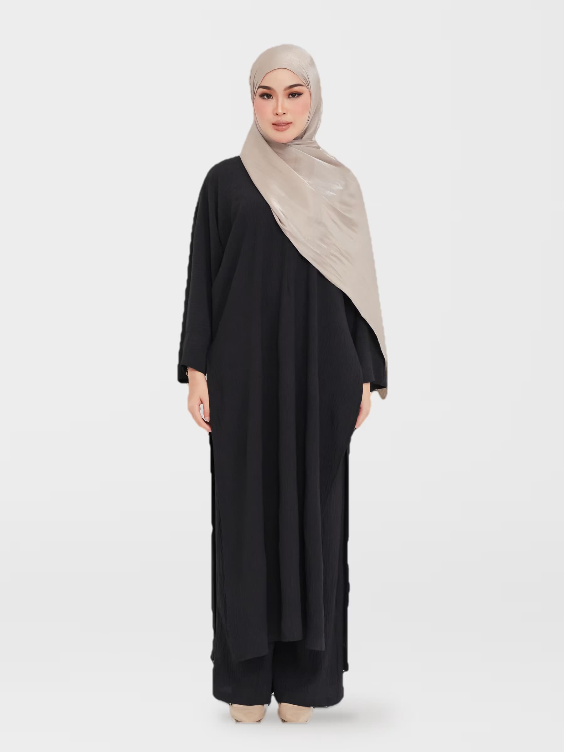Zehra Ironless Suit — Black