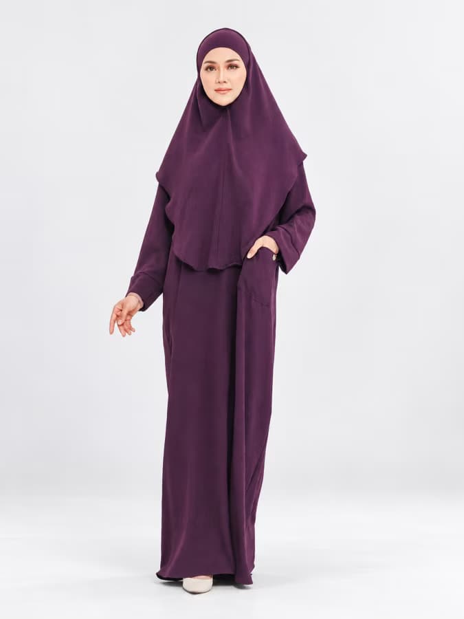 Hejrah™ Ironless Jubah Khimar