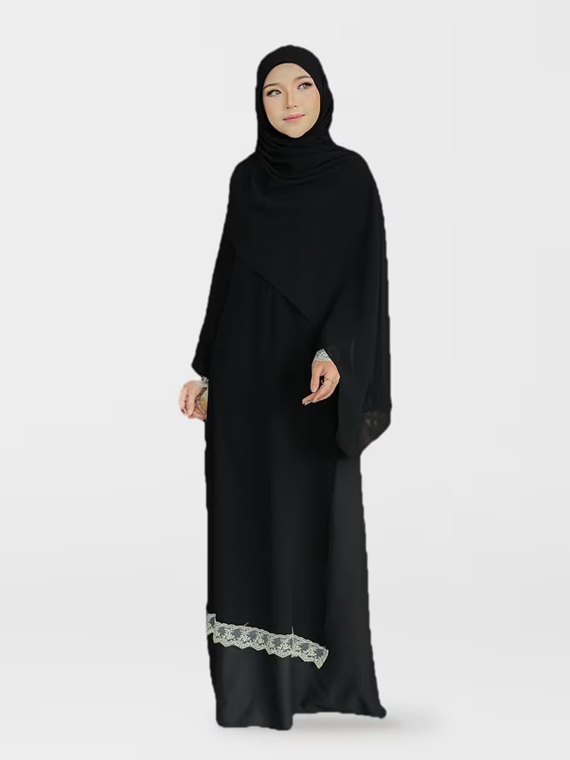 Mahira™ Syarie Dress in Black