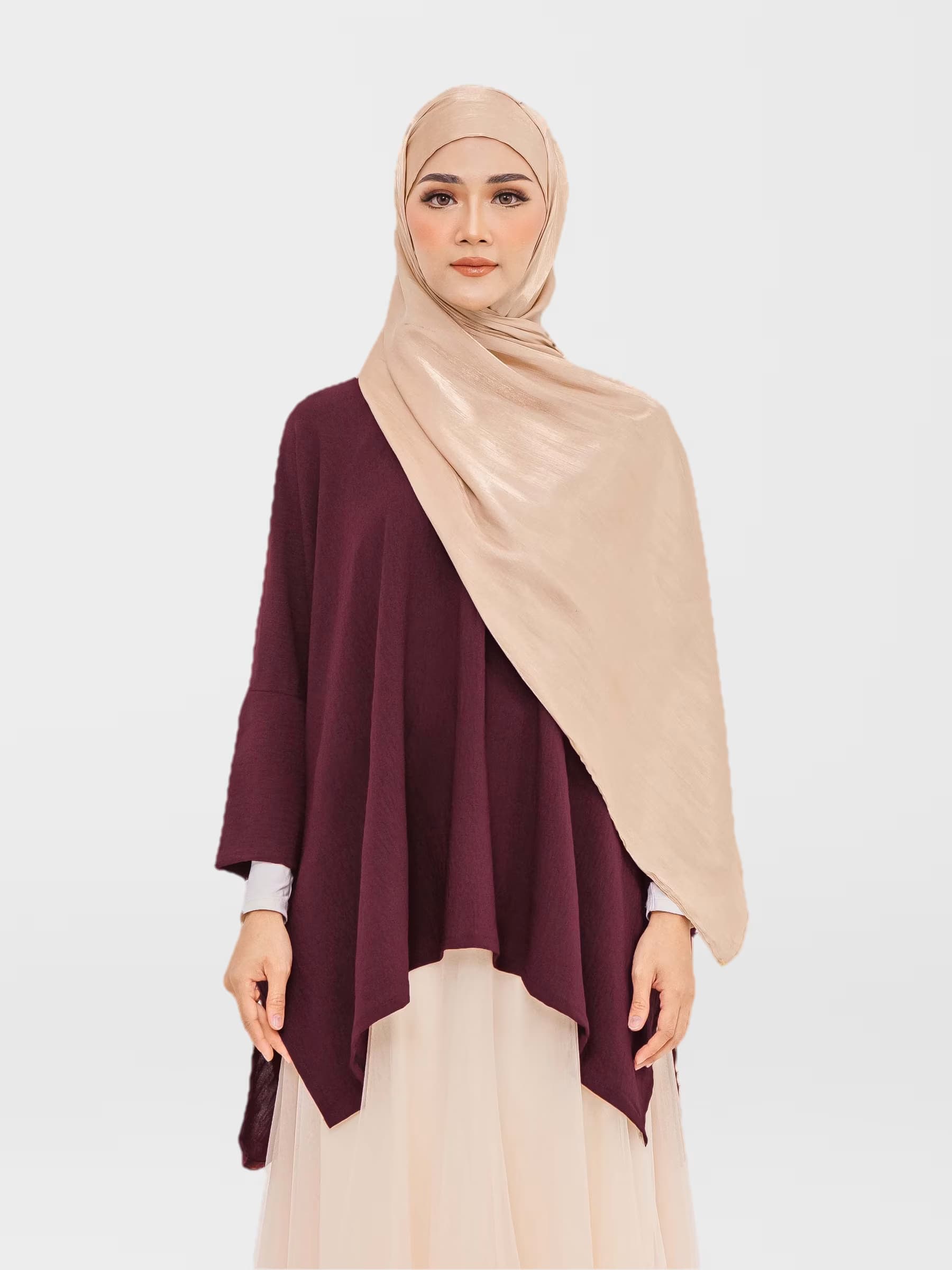 Laura Blouse in Maroon