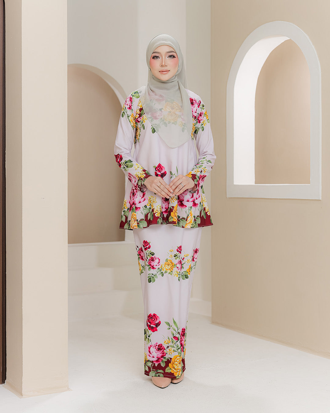 Boonga™ Floral Kurung