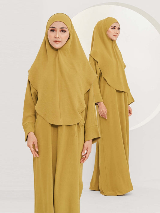 Hejrah™ Ironless Jubah Khimar - Mardina Safiyya®